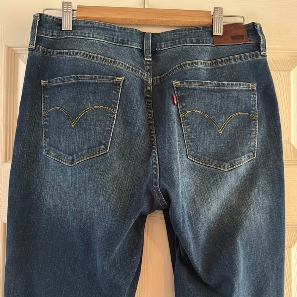 Levi's Medium Blue High Rise Skinny Jeans Size 30 - Picture 4 of 8